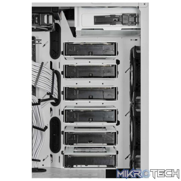 Corsair Carbide Series 678C White E-ATX Chassis with Tempered Glass side panel - Image 8